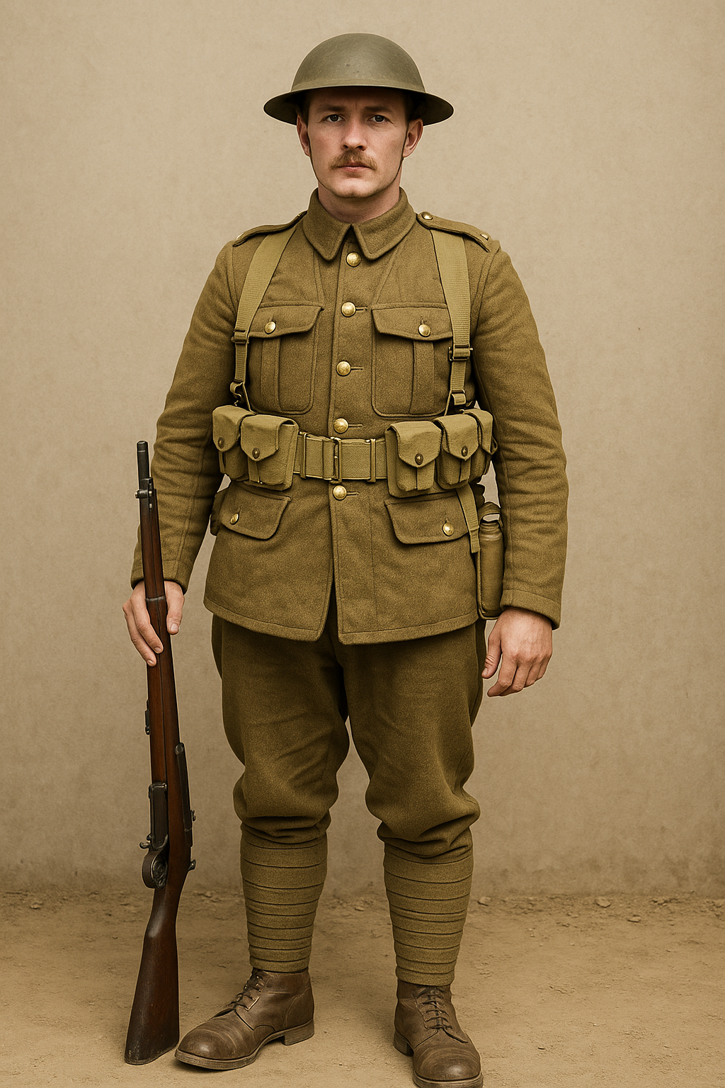 The WW1 British uniform isn’t just clothing — it’s a visual symbol of courage, endurance, and transformation.