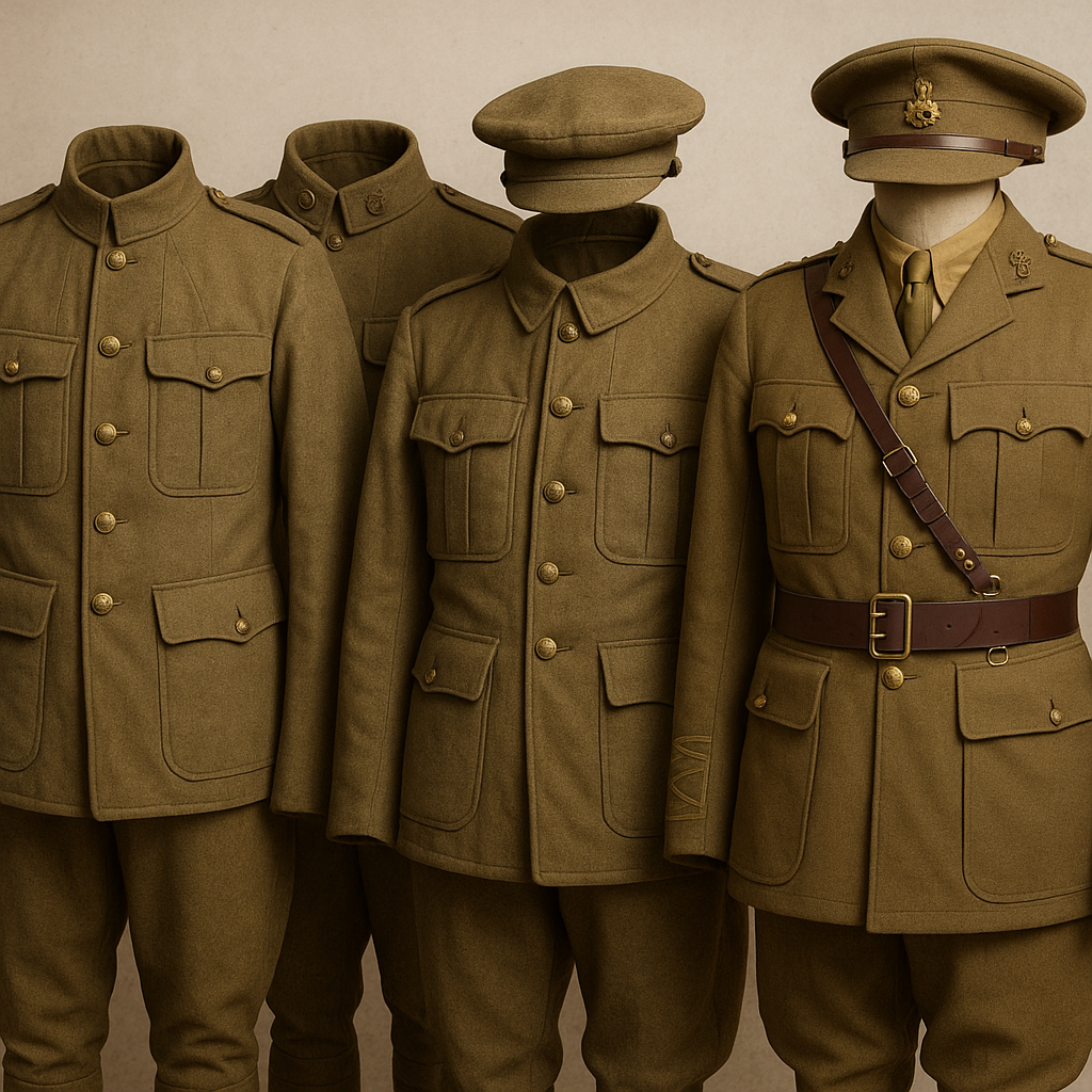 From the trenches of Verdun to the battlefields of the Somme, World War I army uniforms represent a time when courage, duty, and innovation met under fire. 