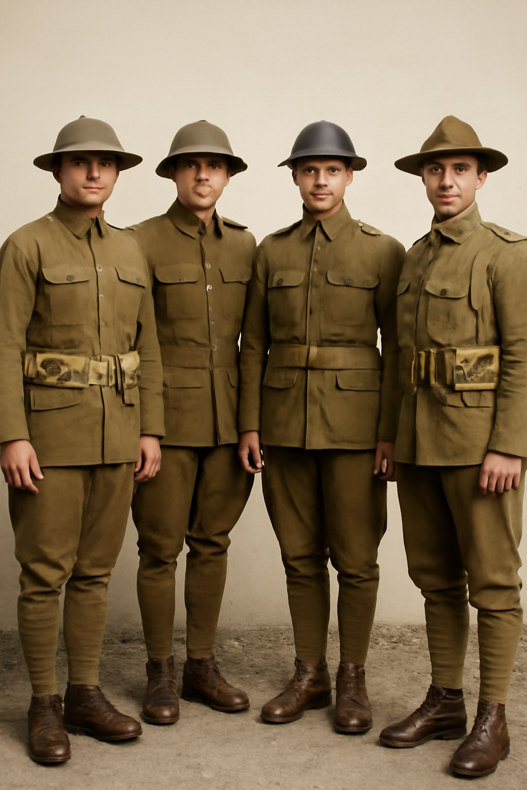 The World War I uniforms worn by American, English, and United States soldiers played a critical role in the functionality, protection, and identity of those who wore them.