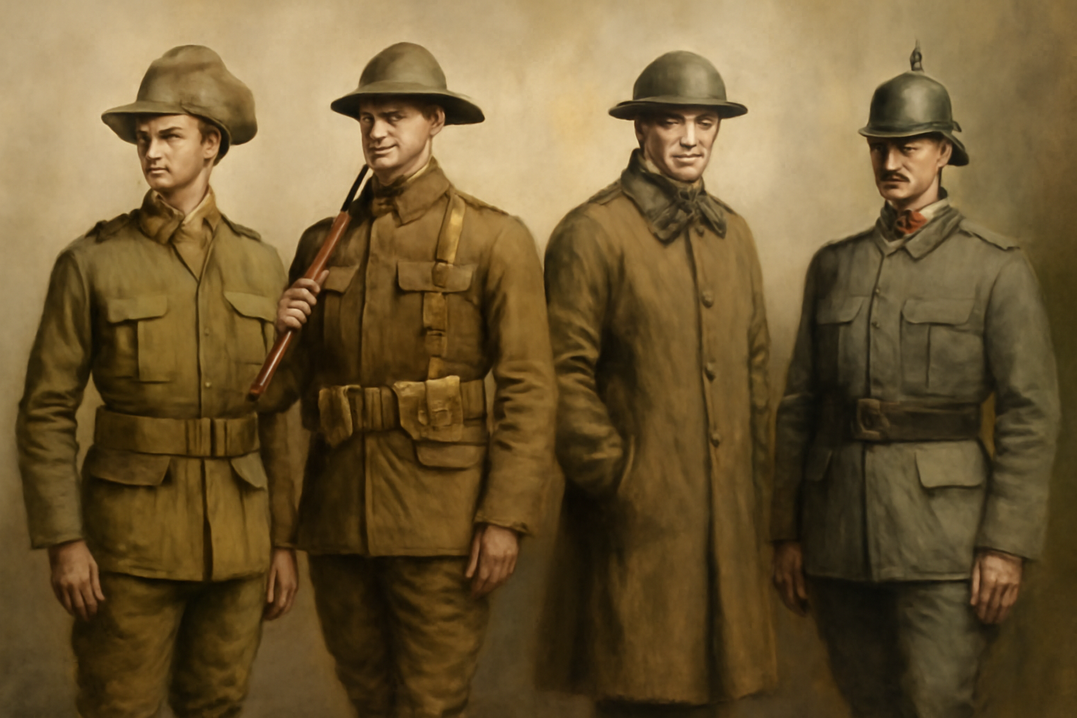 Military uniforms, whether army uniform Australia, WWI American soldier uniforms, or military uniforms of WW1, have evolved significantly over the years.