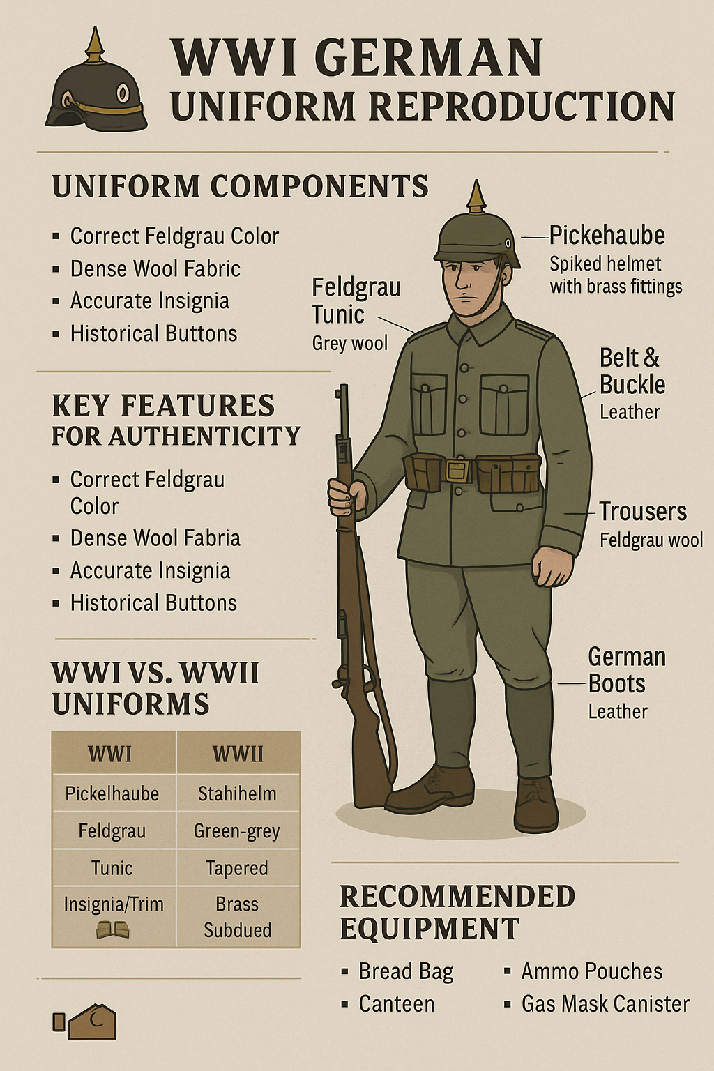 A WW1 German uniform reproduction is more than clothing—it’s a portal into the pas