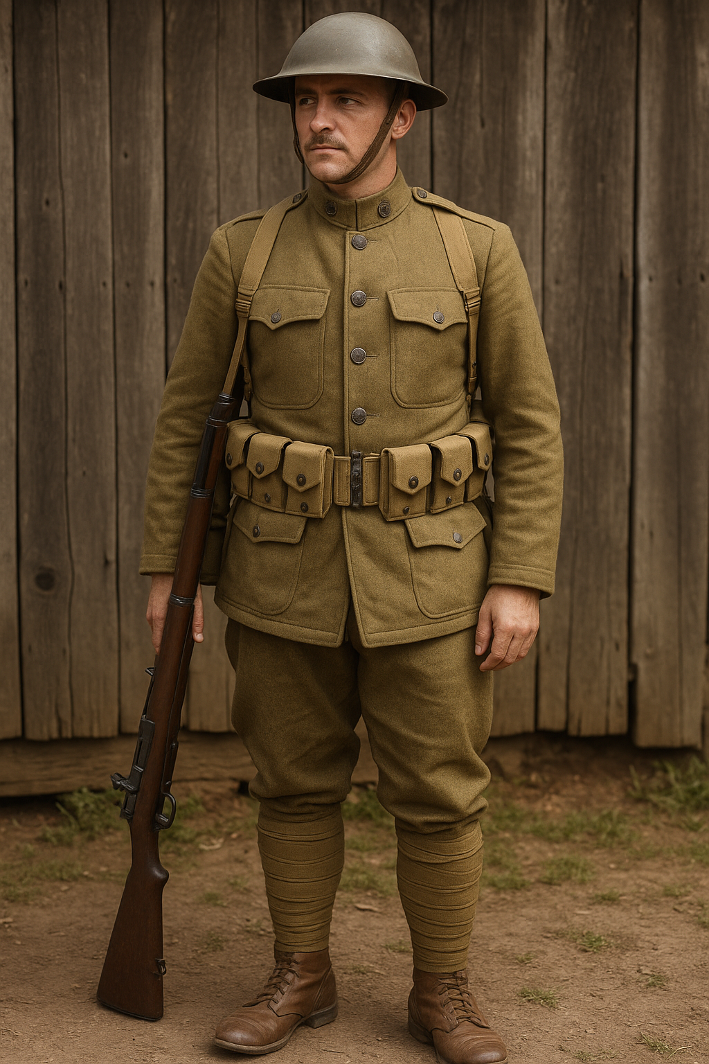 The WWI US soldier uniform is more than just military clothing — it’s a symbol of American resilience, adaptation, and global commitment.