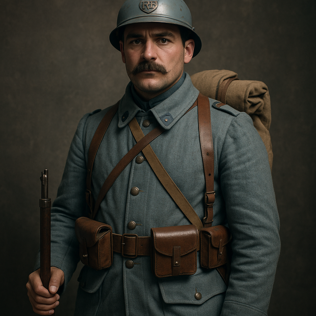 The French army’s WWI uniform evolved dramatically as trenches dominated battlefields