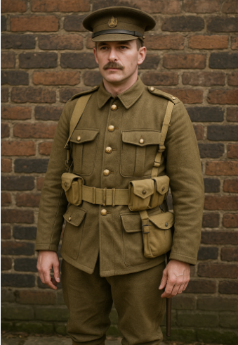 Interest in British military uniform history is especially strong among those drawn to First World War British uniforms.