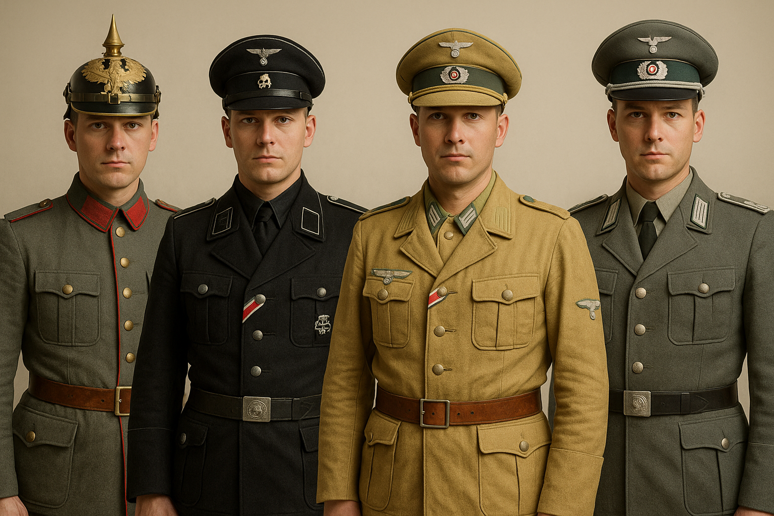 The uniforms of the Imperial German Army during WWI were more than functional garments—they were symbols of nationalism, rank, and regimental pride.