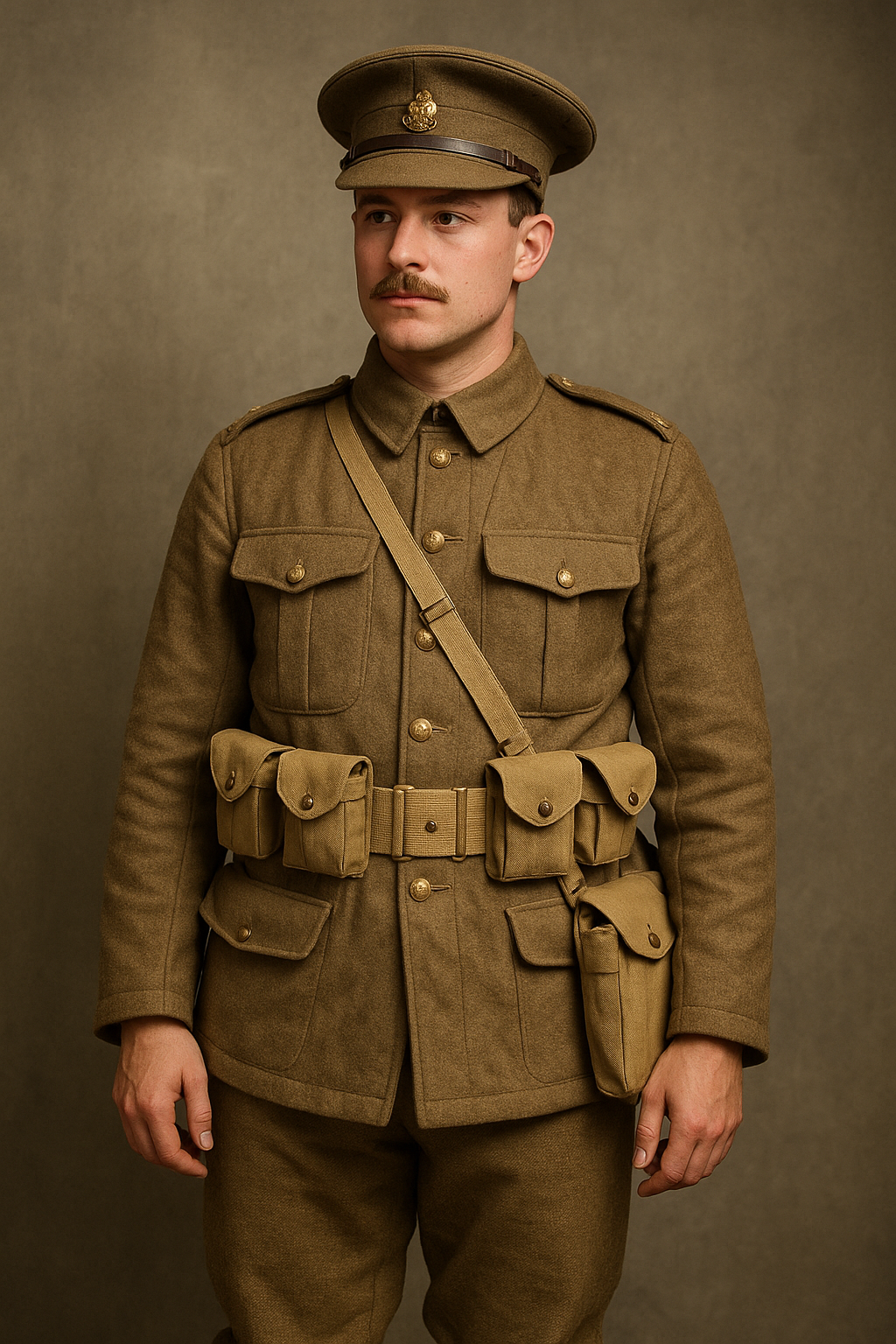 The WWI British uniform remains one of the most iconic symbols of early 20th-century military history