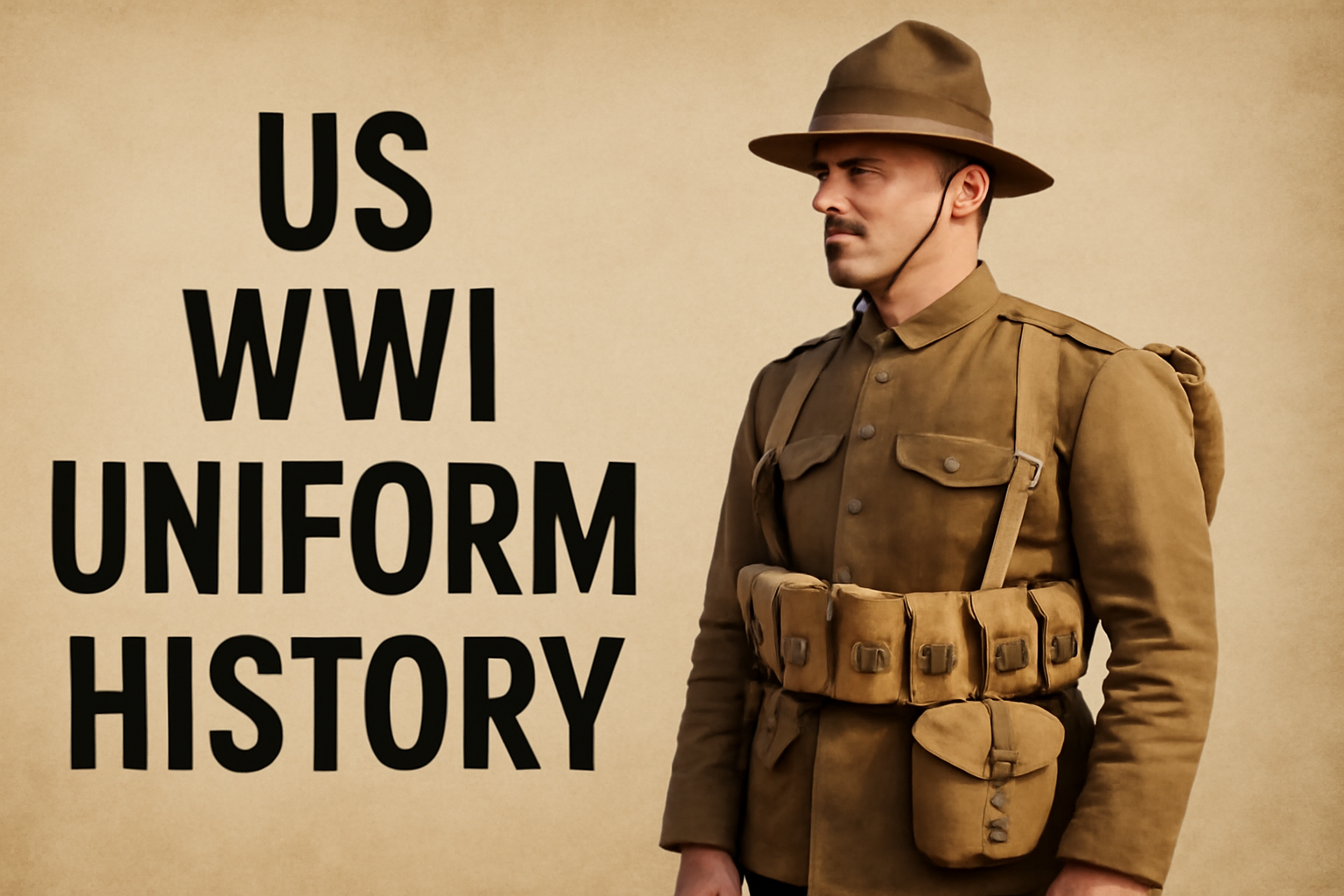 Explore our collection of high-quality US WWI uniform reproductions at Paddelaters.com