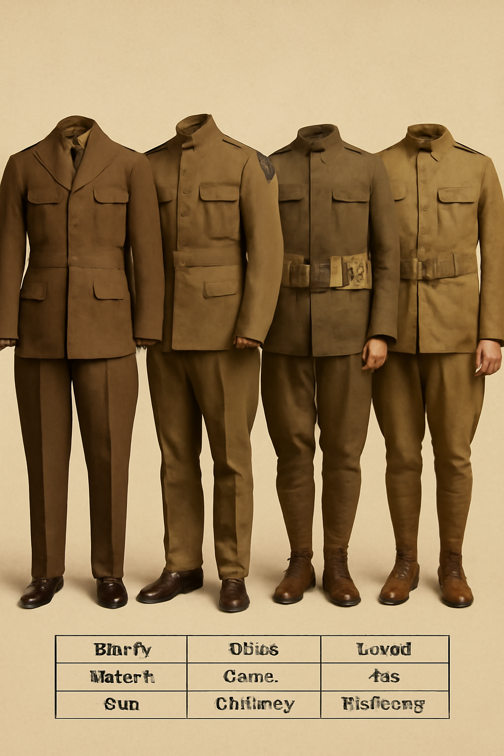 The WWI US military uniform is an iconic symbol of America's role in the Great War, and its authenticity remains important for collectors, reenactors, and history enthusiasts. 