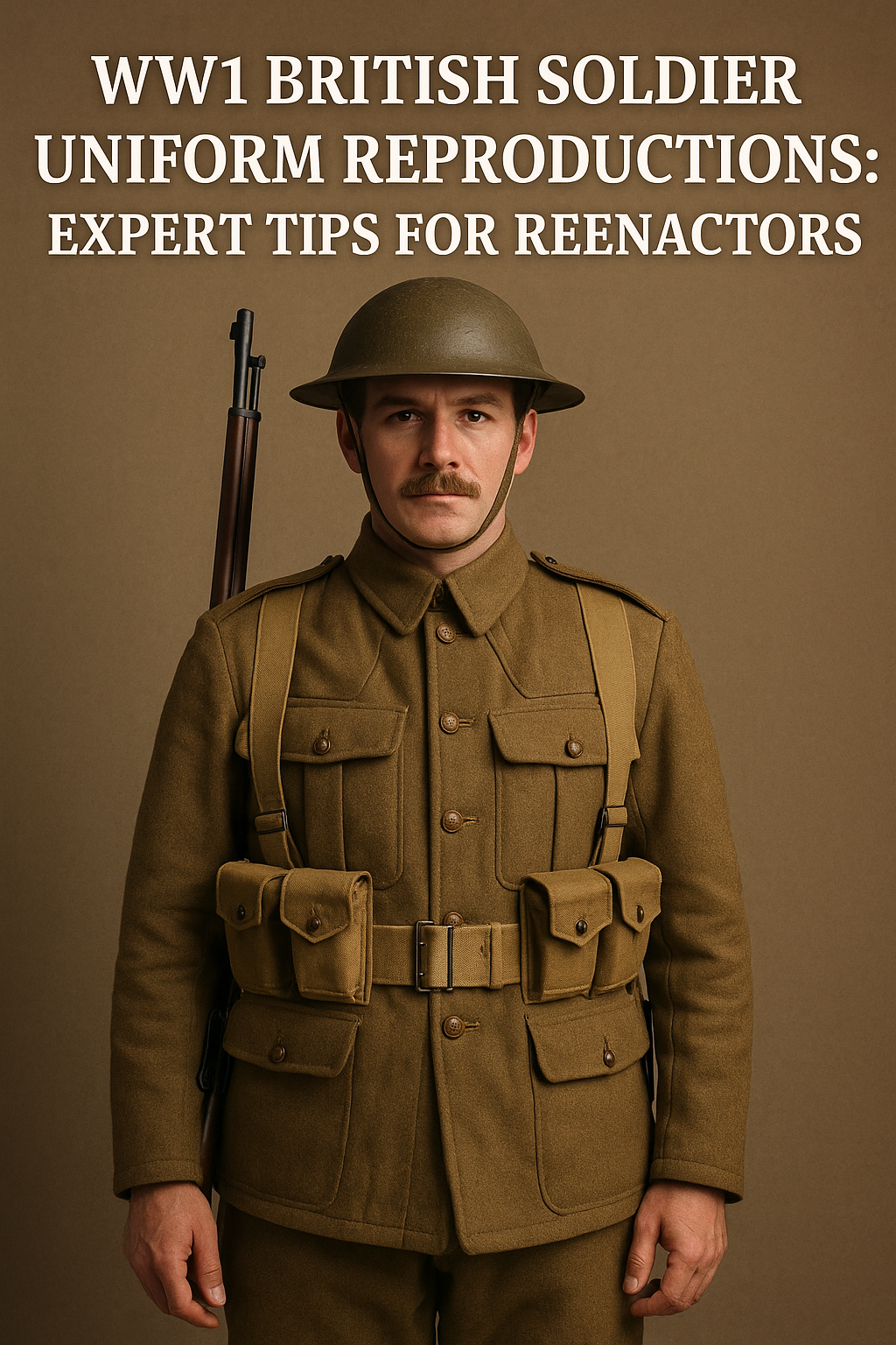 The WW1 British soldier uniform embodies a turning point in military and world history.