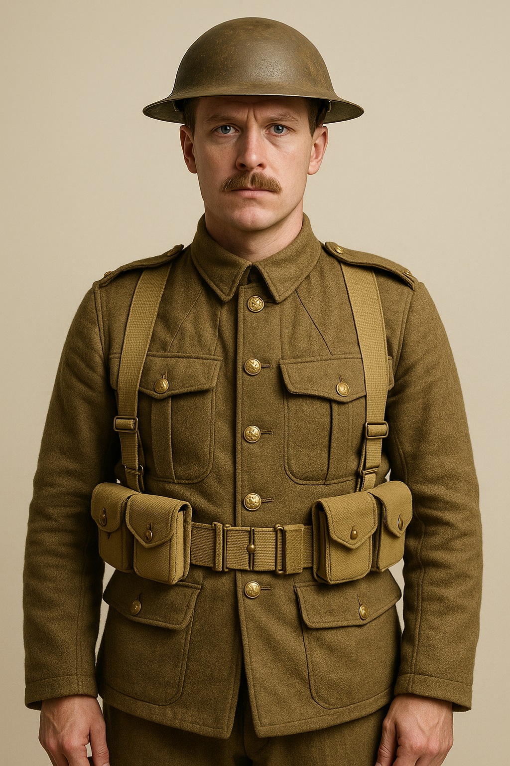 Owning a British Army uniform from WW1 is a powerful way to connect with history. 