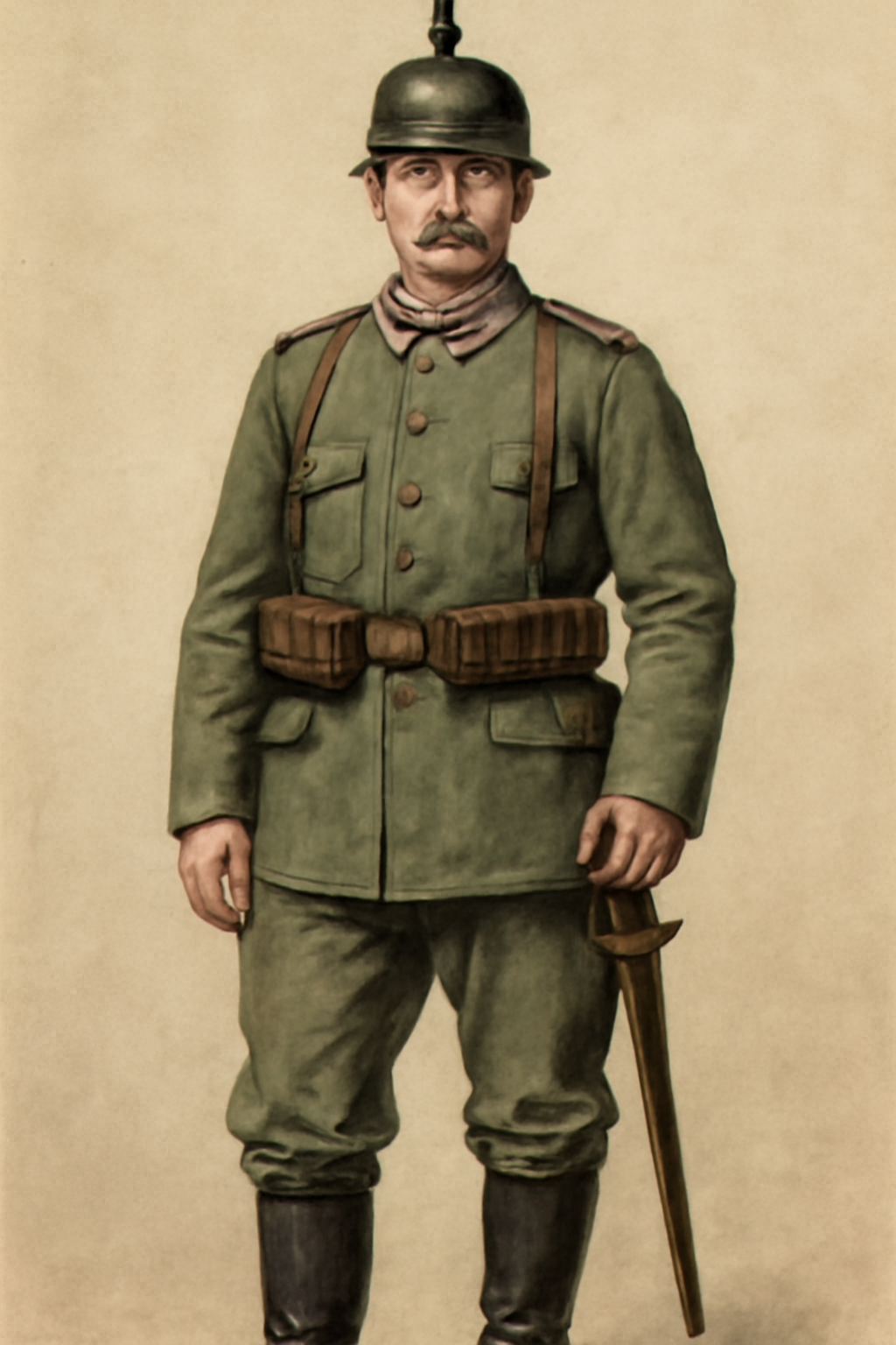  The German WWI uniform remains one of the most iconic and recognisable military uniforms in history.