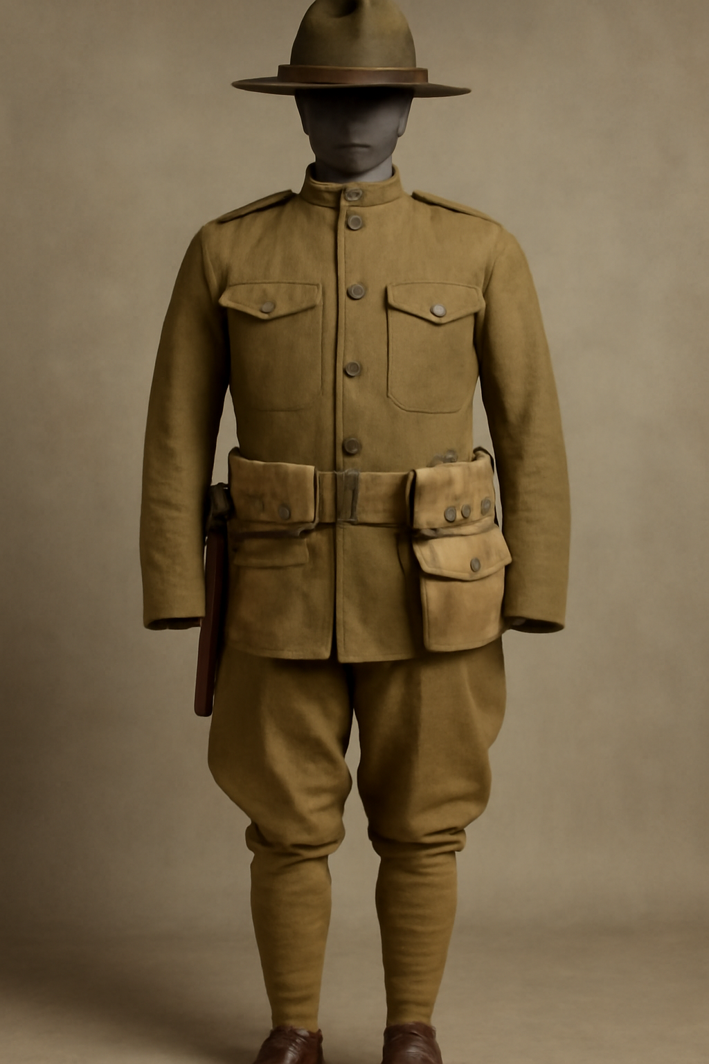 The US Army WW1 uniform is a powerful symbol of American courage, strength, and sacrifice.