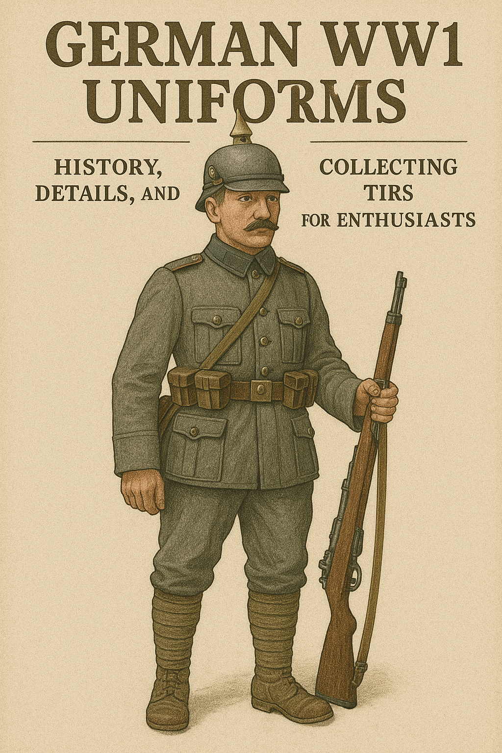 German WW1 uniforms became iconic—not only for their practicality but also for their deep historical symbolism.