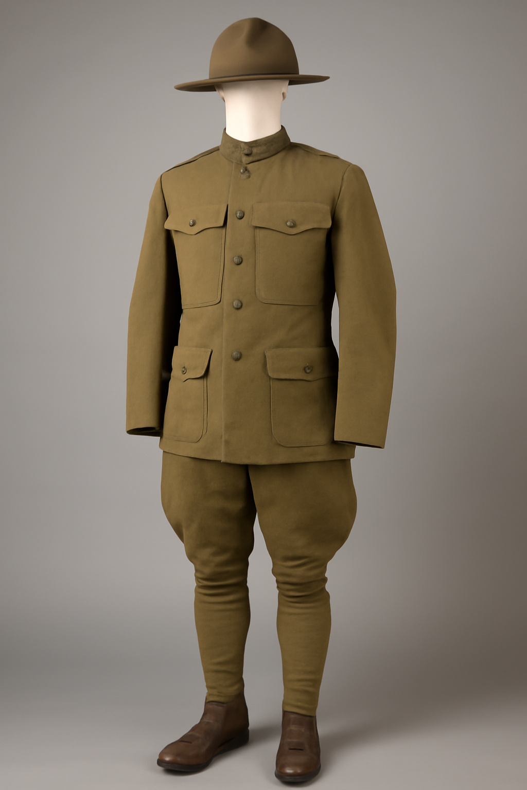 American soldiers war dress