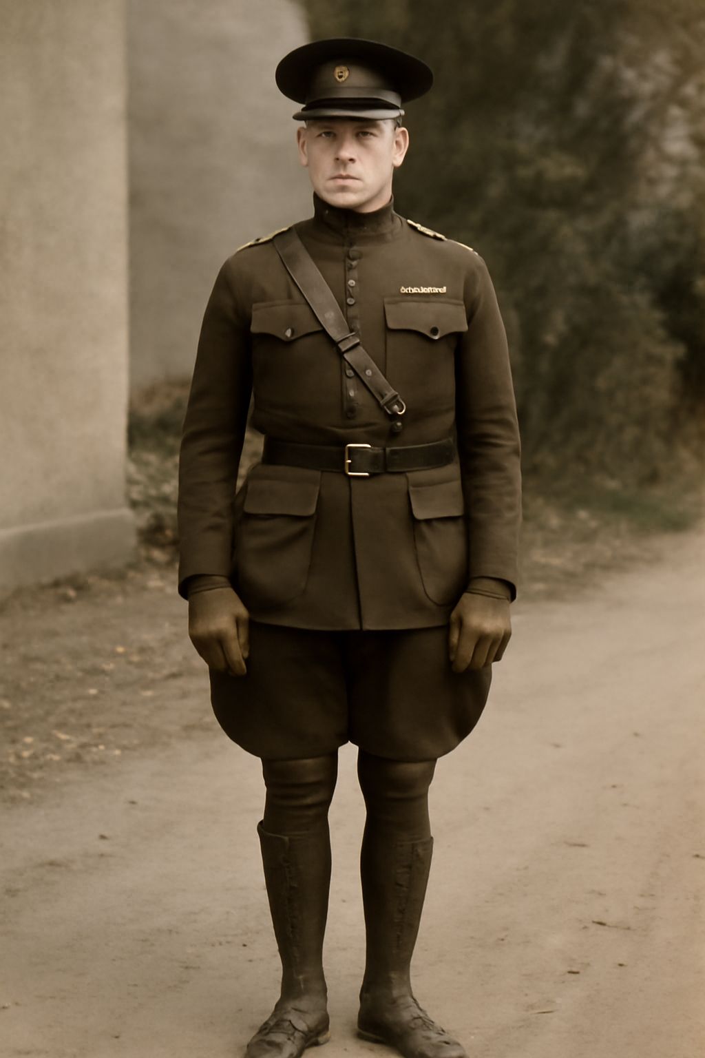 wwi american uniform history.