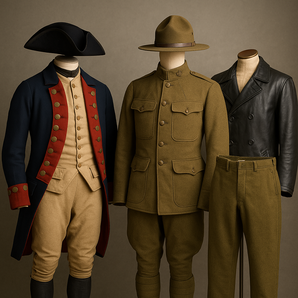 wwi us uniform identification.