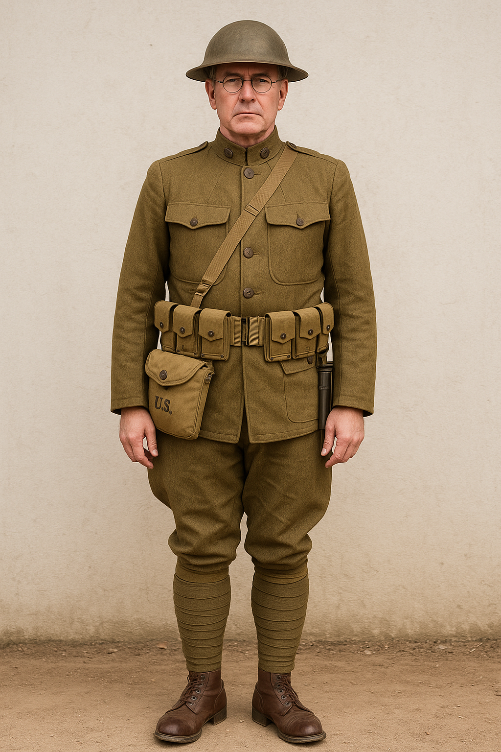 ww1 us uniform reproduction.