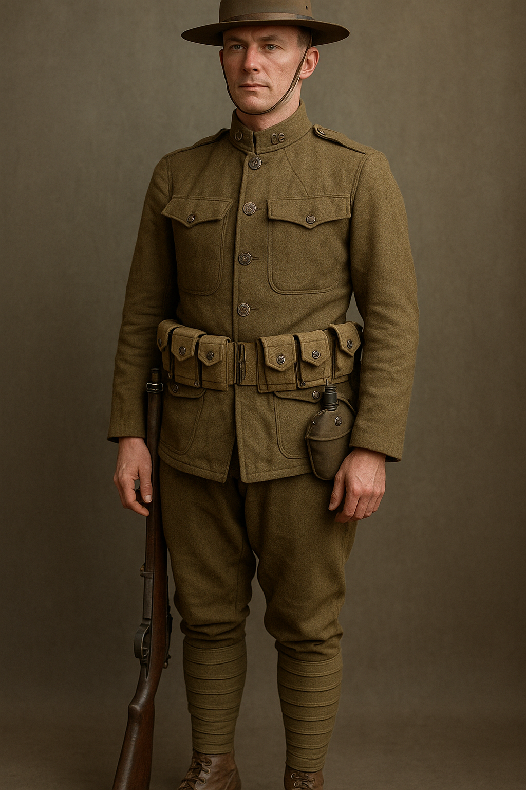 WW1 US uniform.