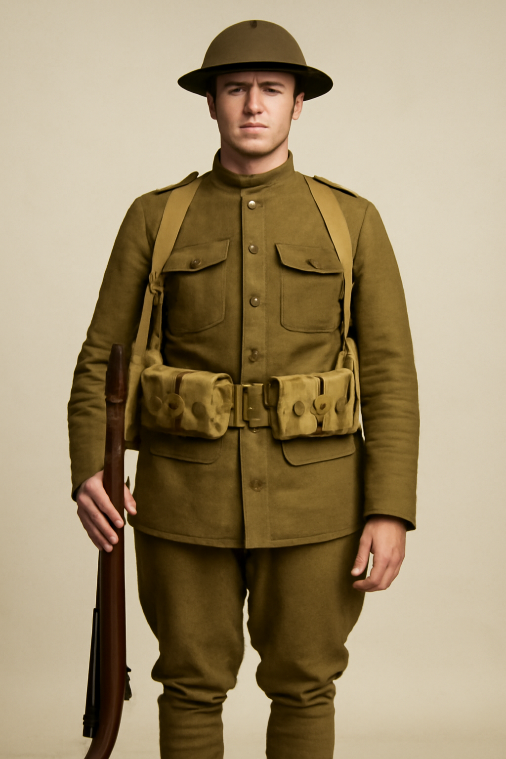 wwi american uniform.