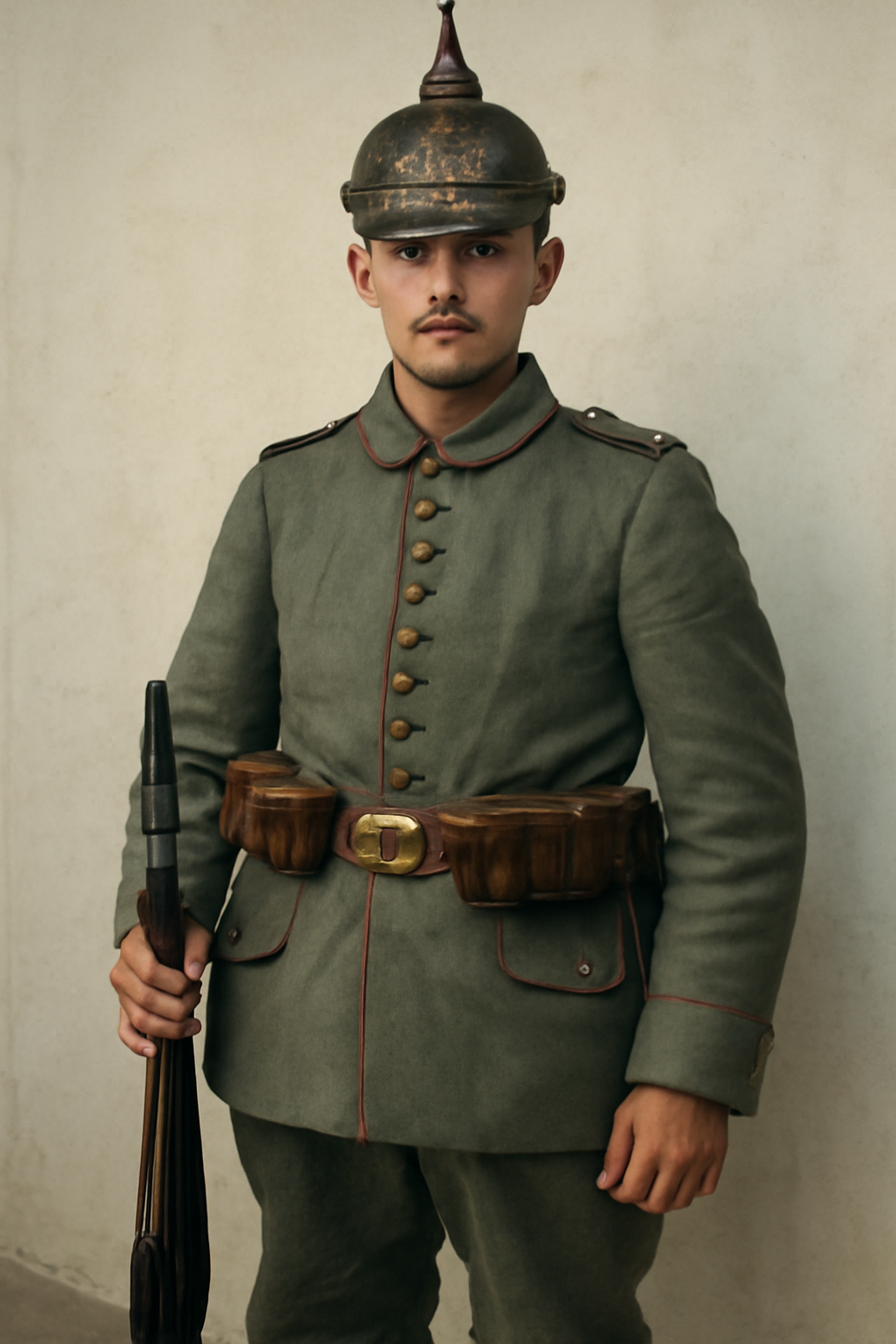 what color were german uniforms in wwi.