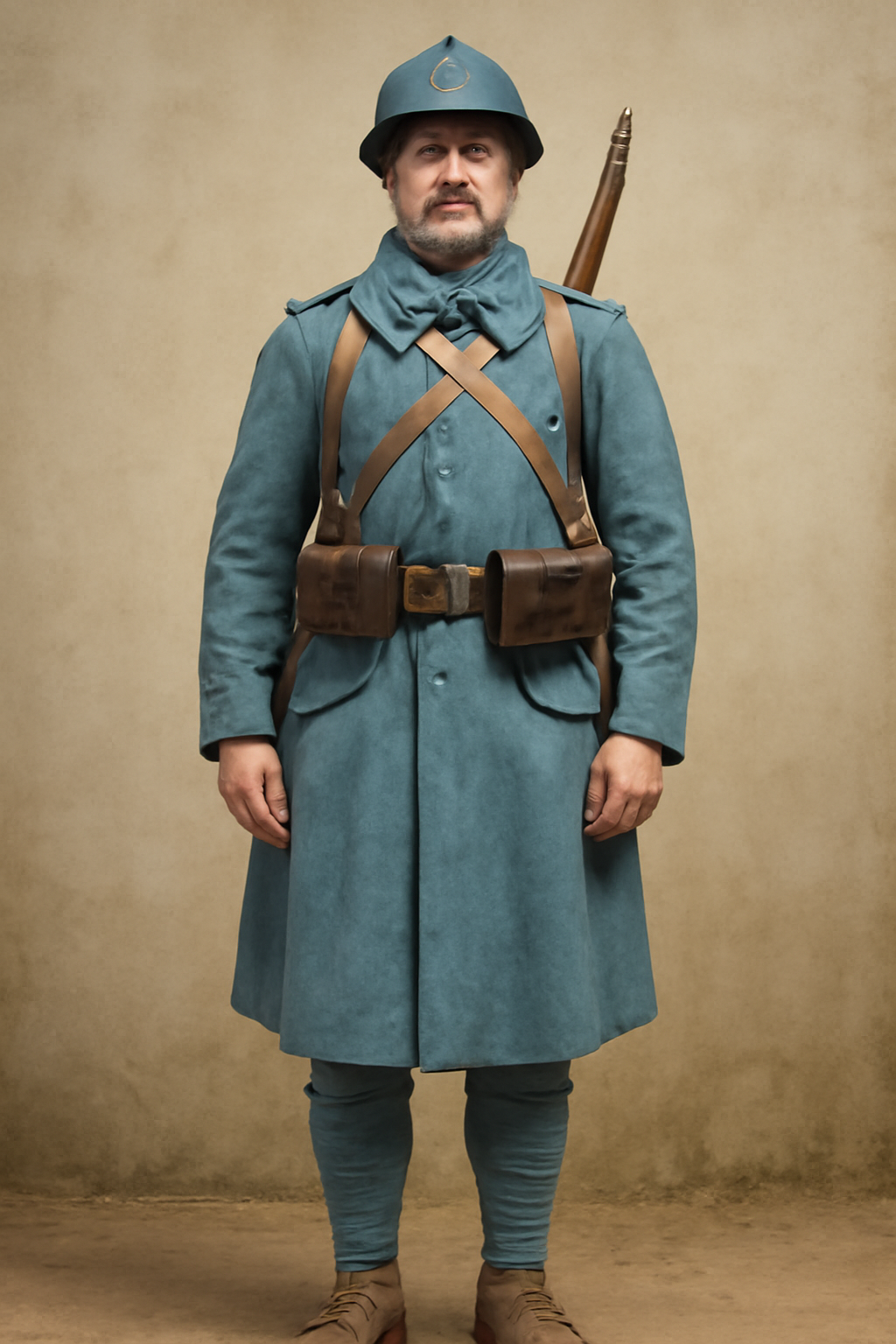 why were french ww1 uniforms blue