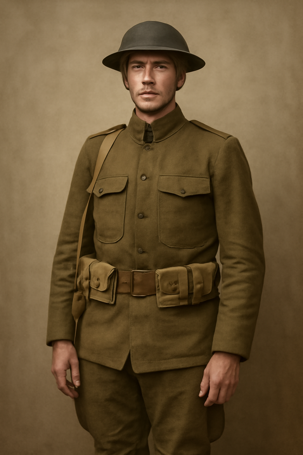 united states ww1 uniforms.