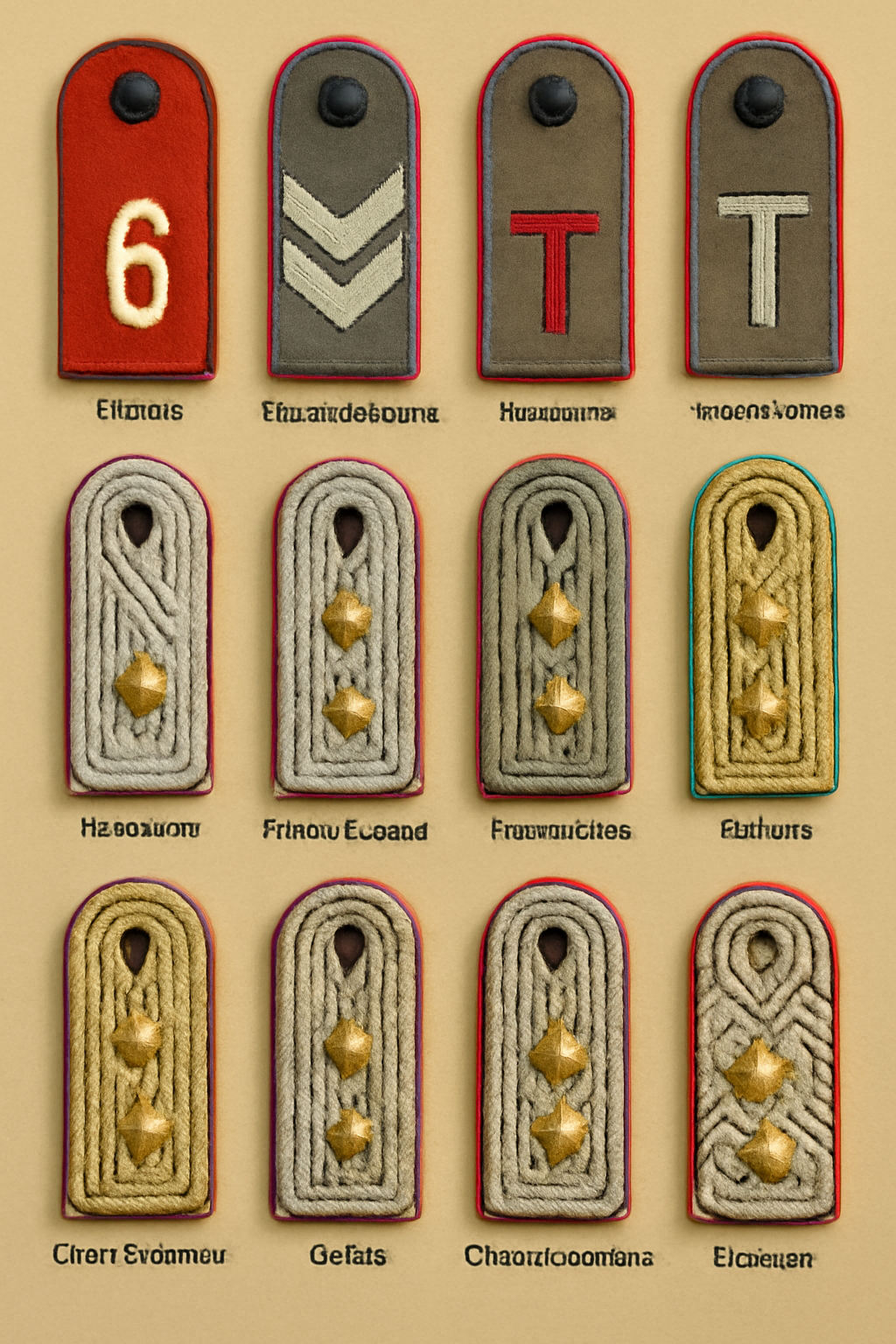 wwi german military rank insignia.