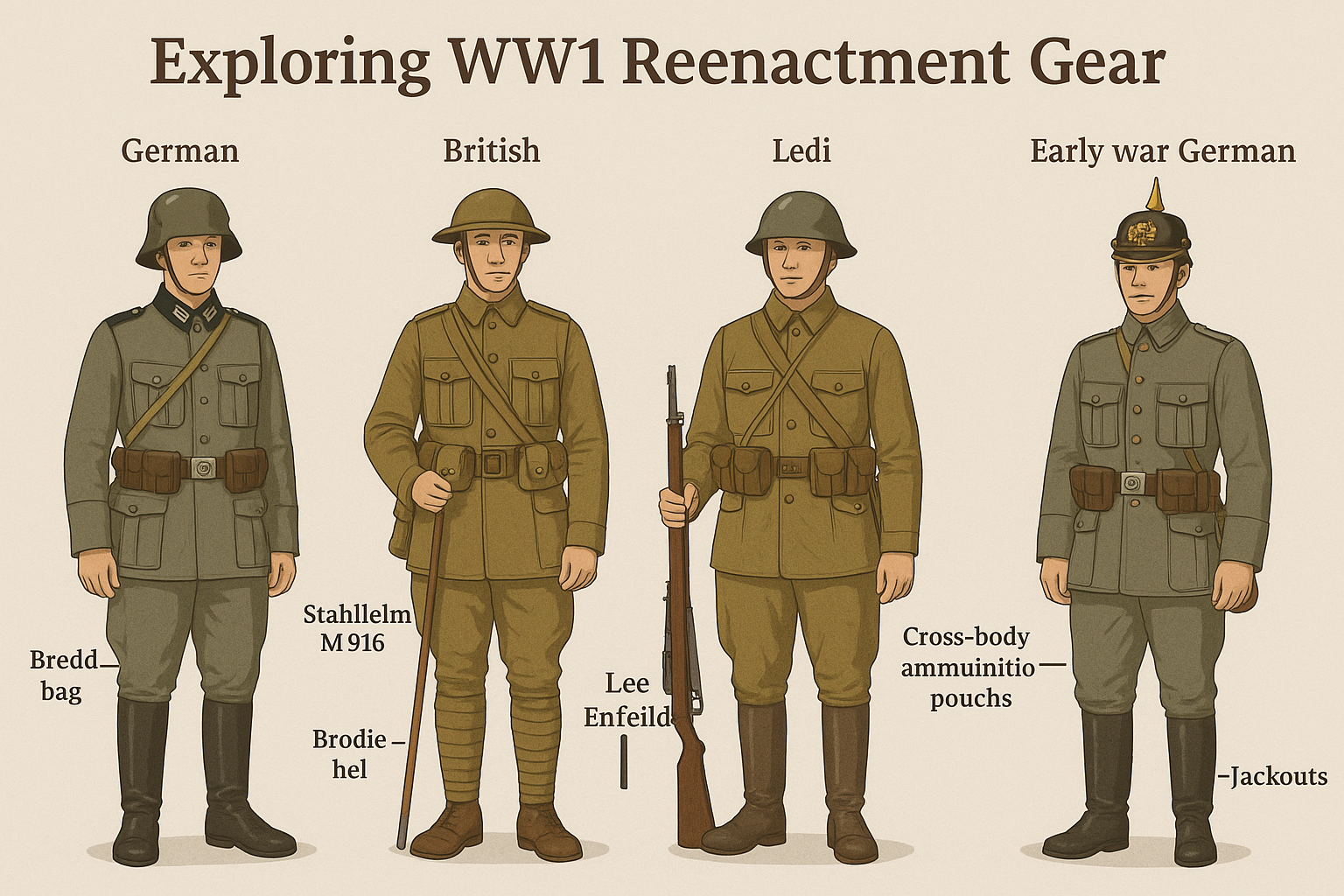 wwi uniform reproduction.