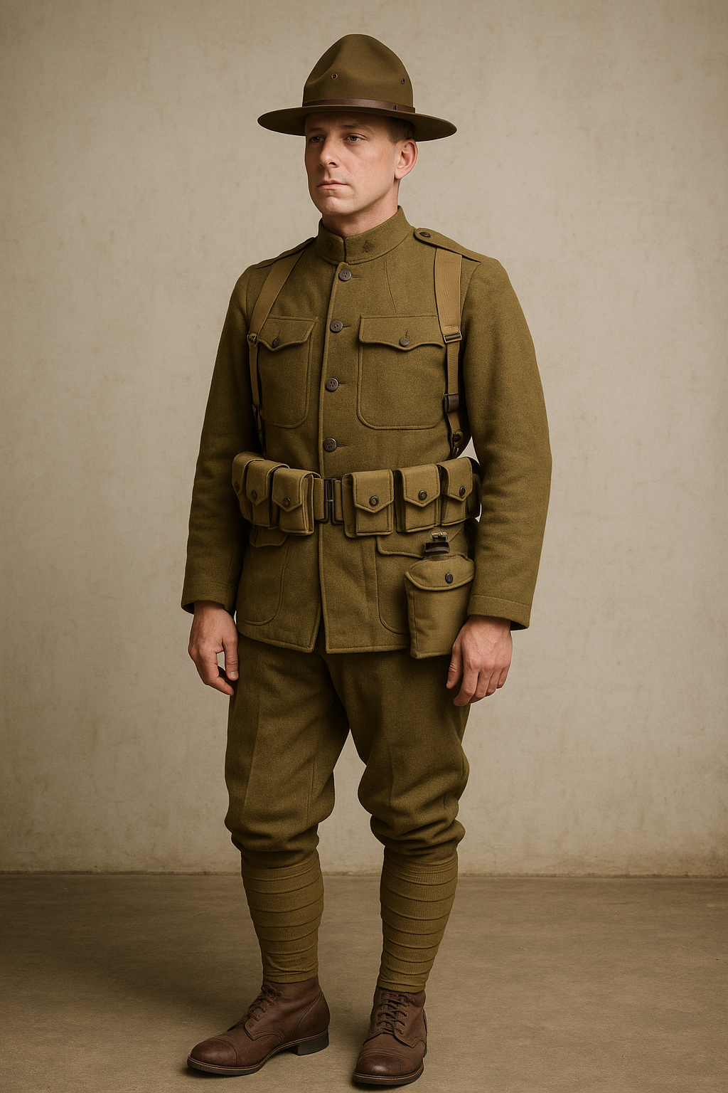 wwi american uniforms.