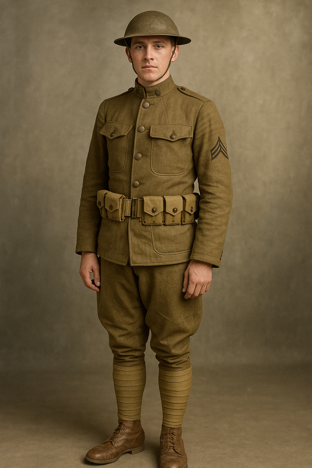 united states ww1 uniforms.