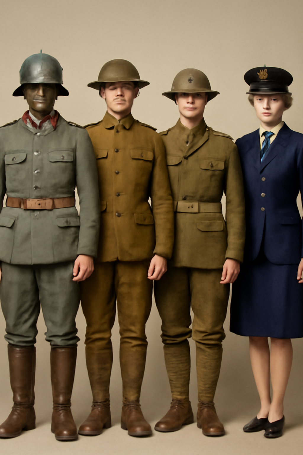 ww1 us uniform.