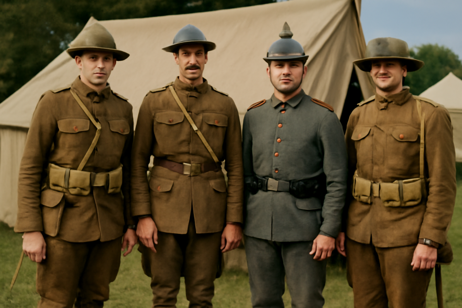 wwi reenactment uniforms.