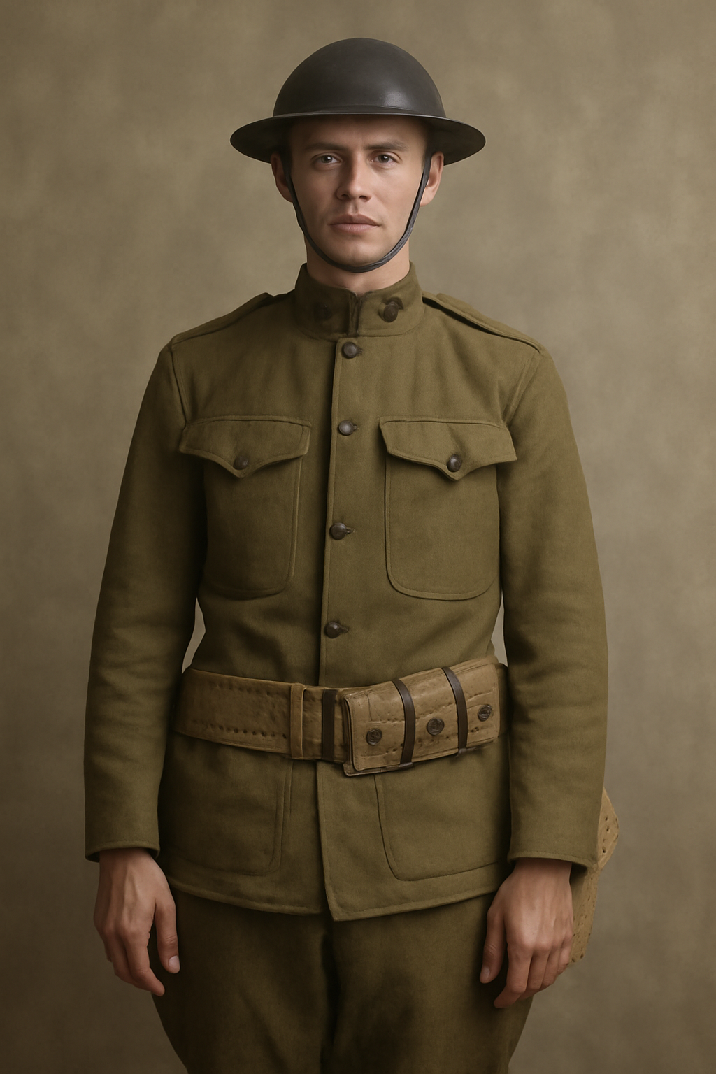  ww1 us uniform identification.