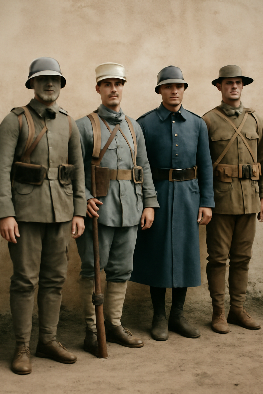 french army wwi equipment.