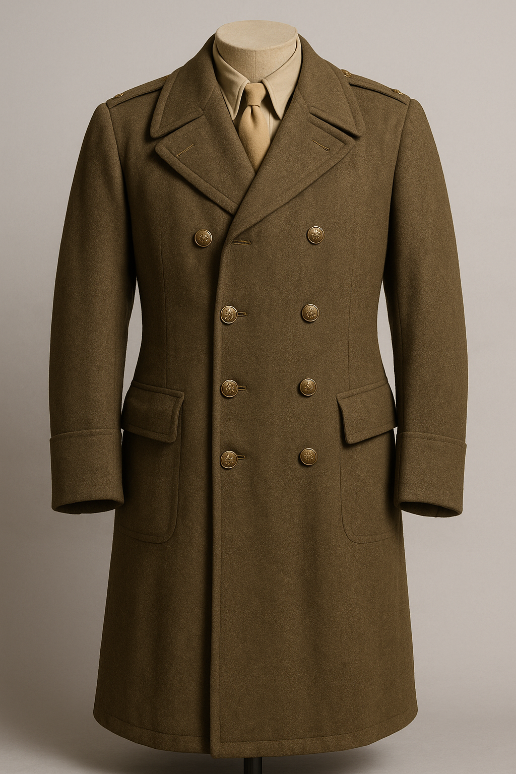 world war 2 overcoat.