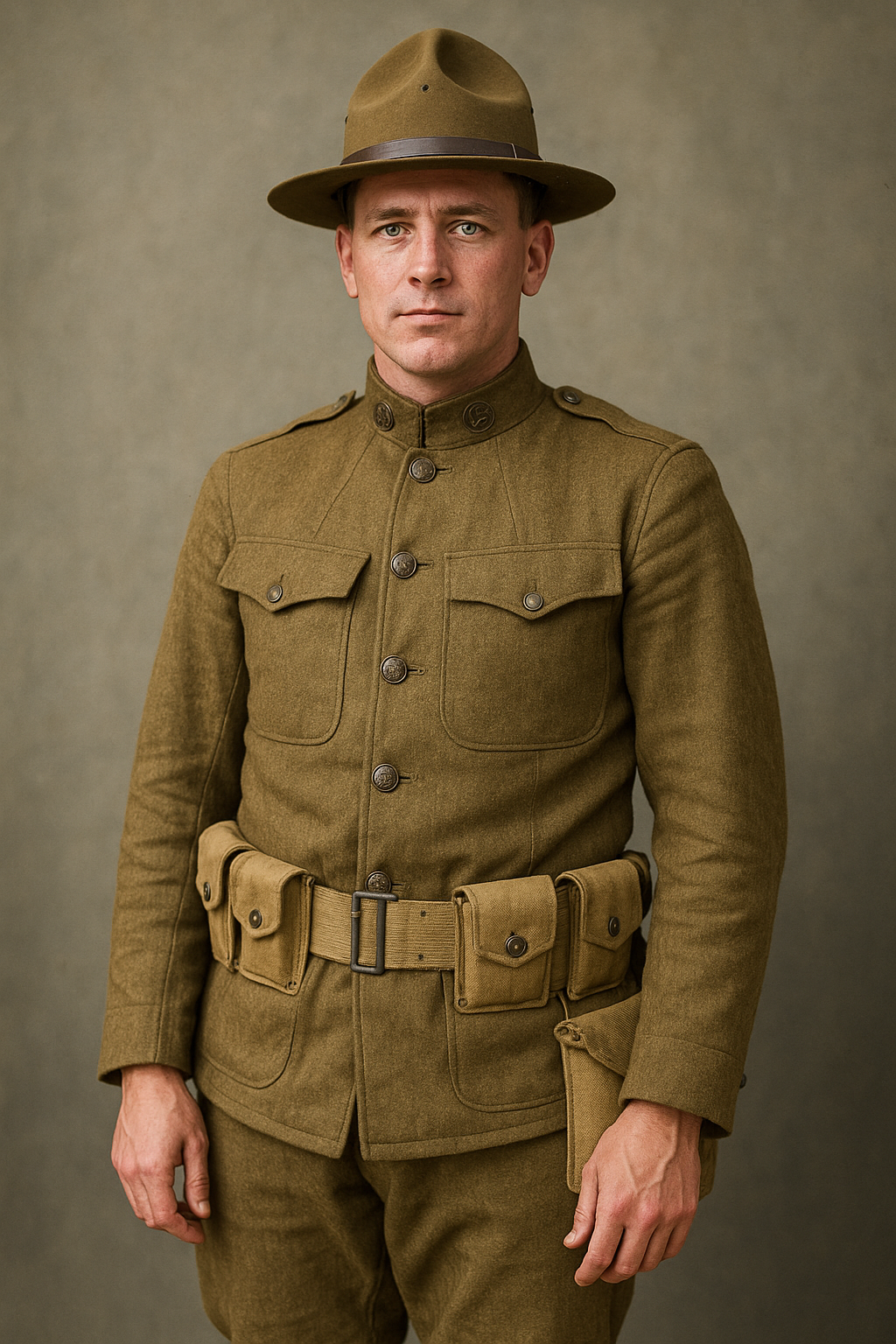 world war one american uniform.