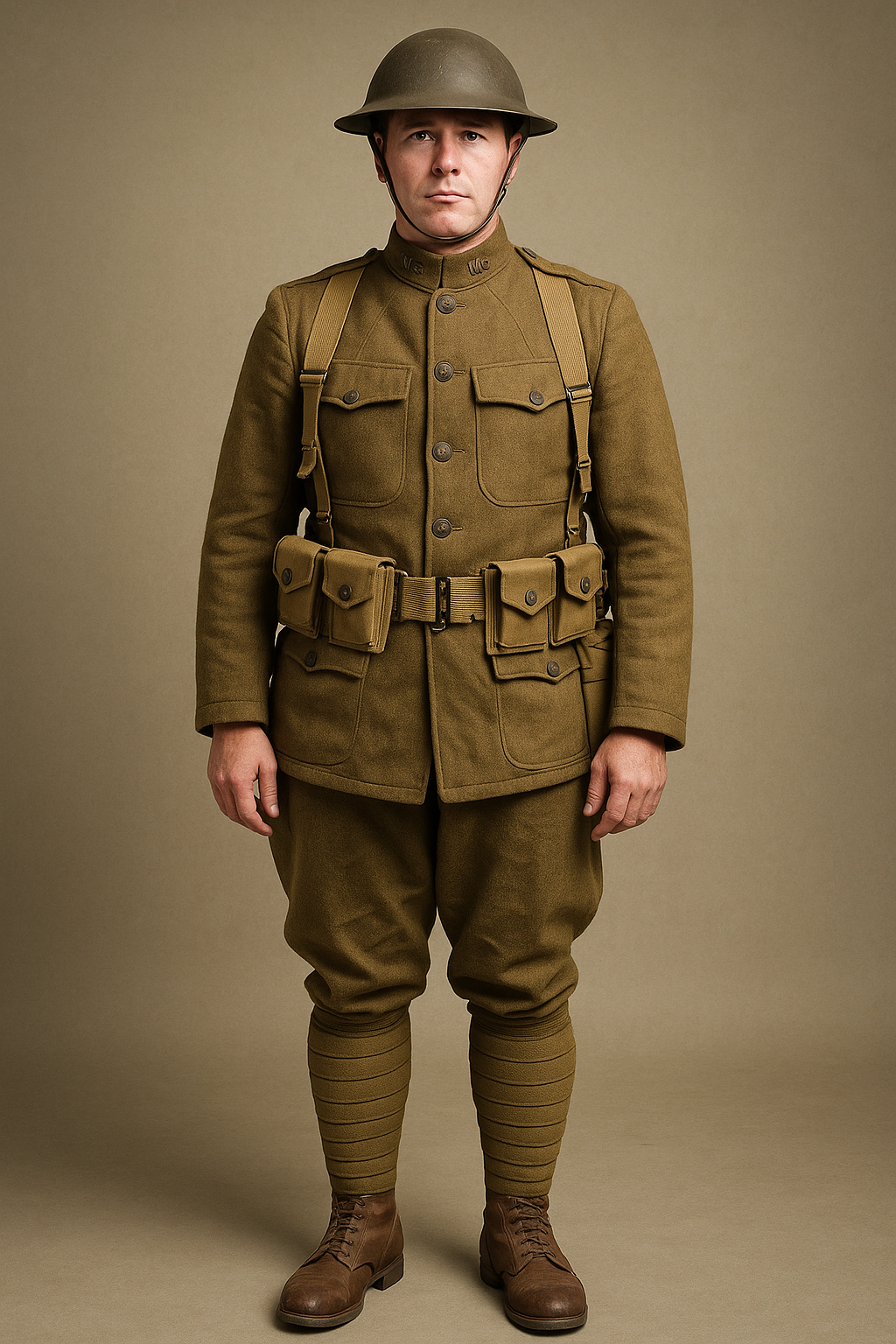 ww1 american uniform.