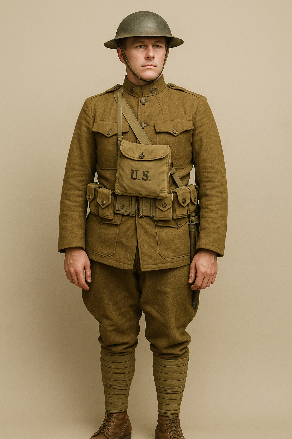 ww1 american uniform.