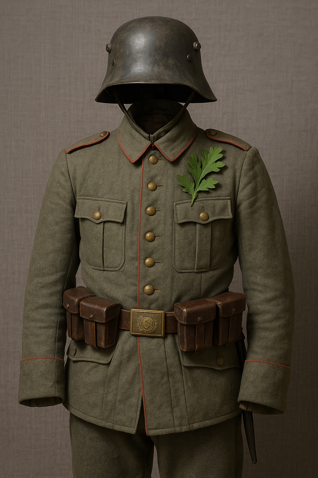 what color were the german uniforms in ww1.