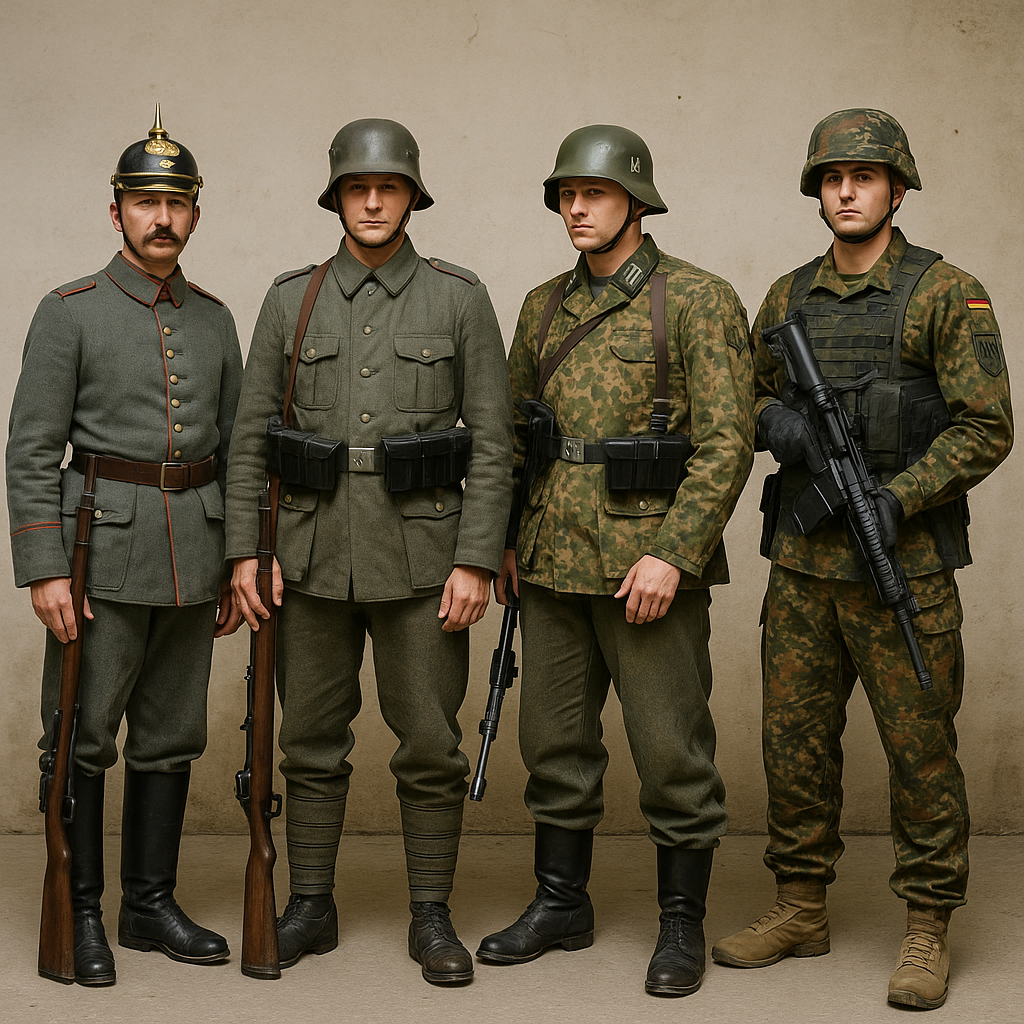 german military uniforms.