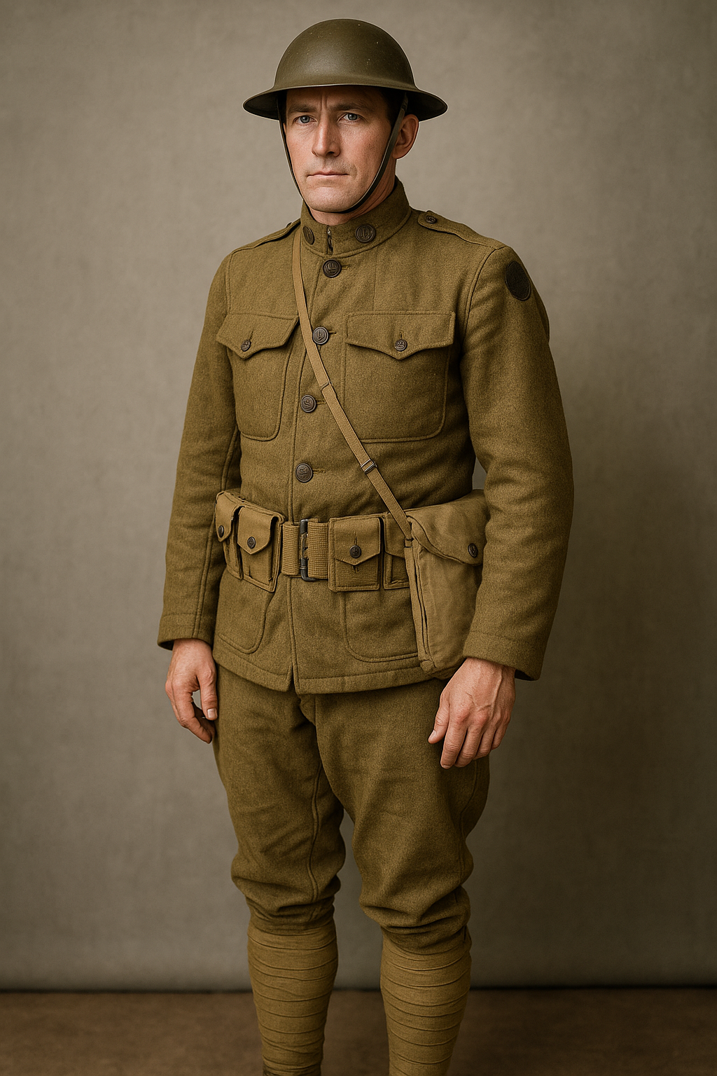 united states ww1 uniforms.
