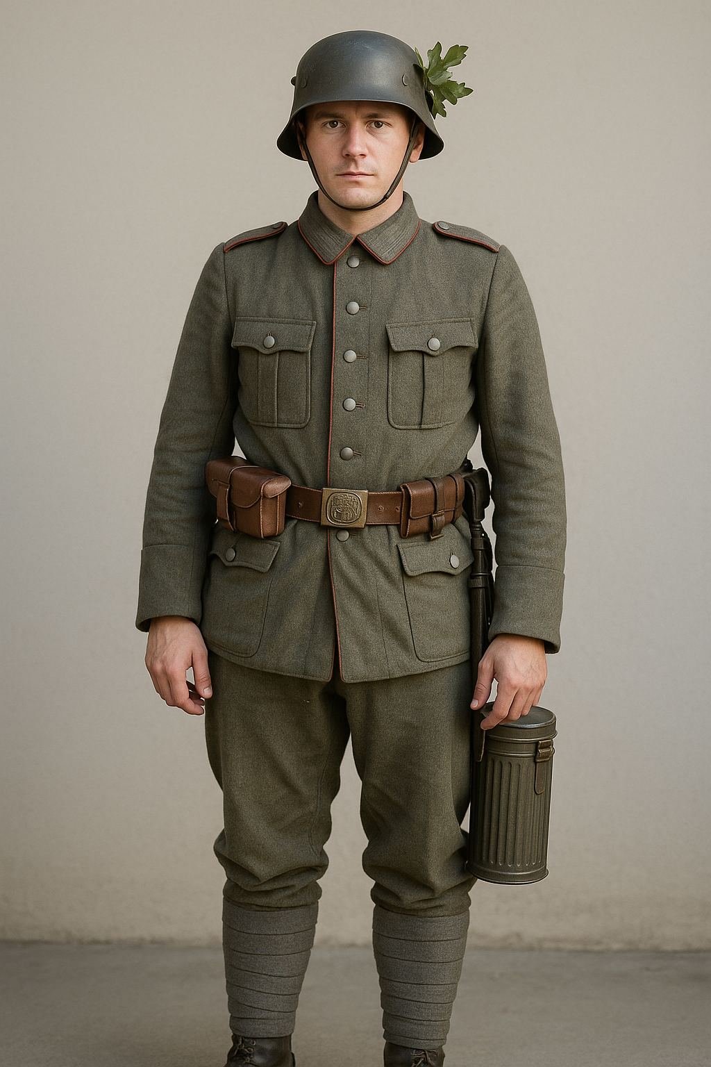 how to make a ww1 german uniform.