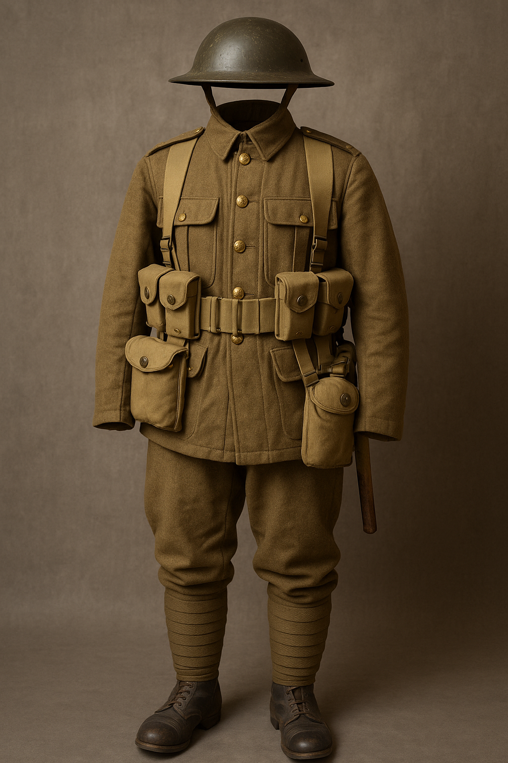 ww1 british soldier uniform.