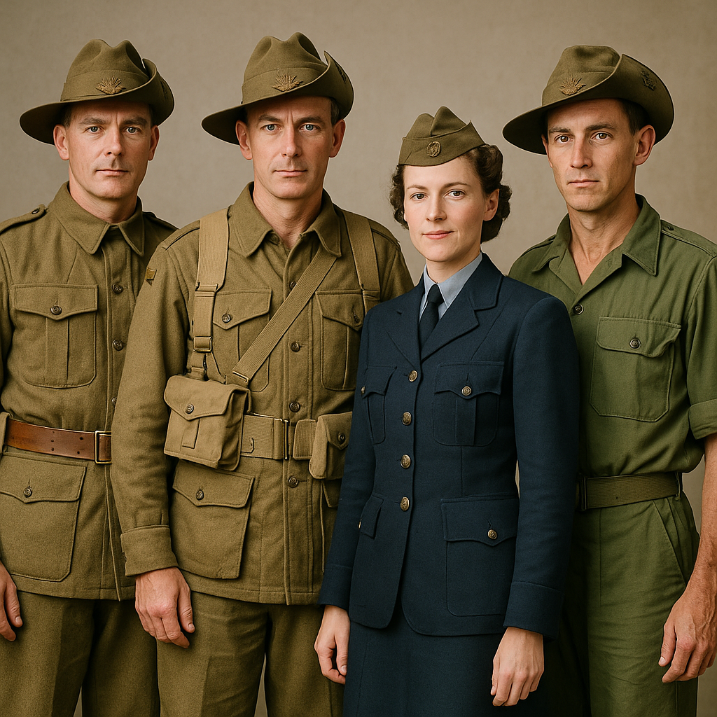 australian wwii uniform.