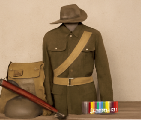 world war 1 uniforms.