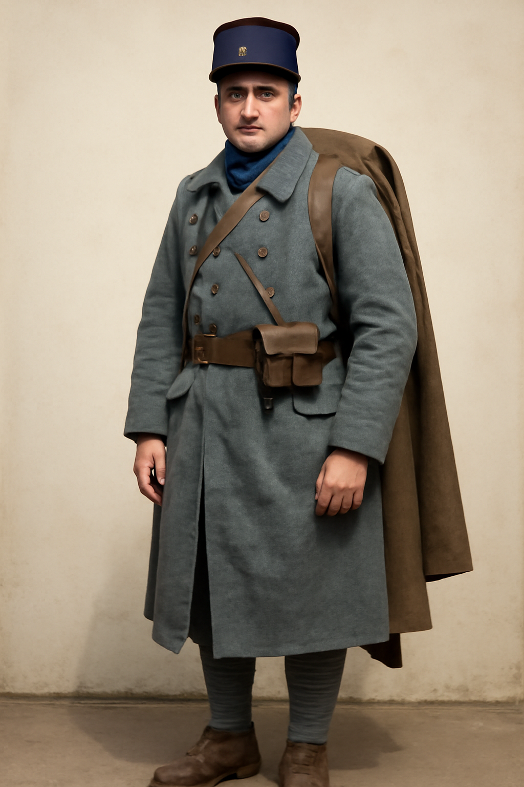 french soldier uniform.