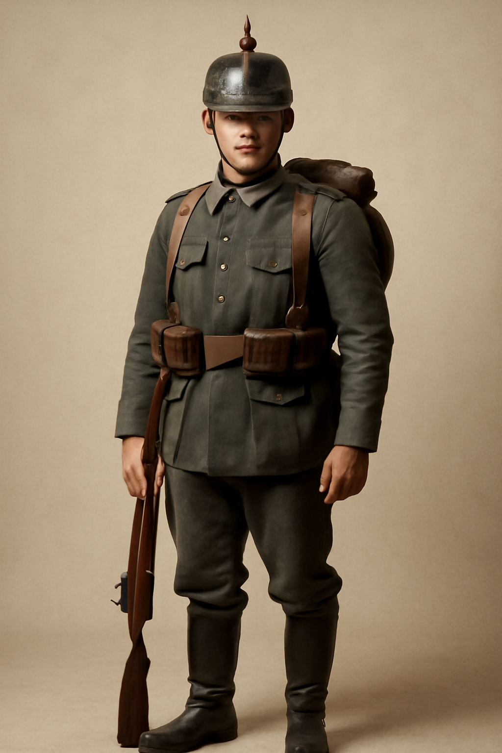 ww1 german military gear.
