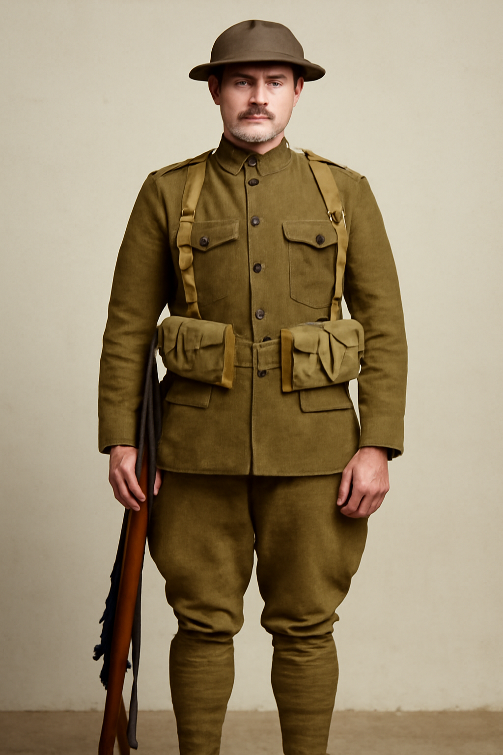 wwi american uniform reproduction.