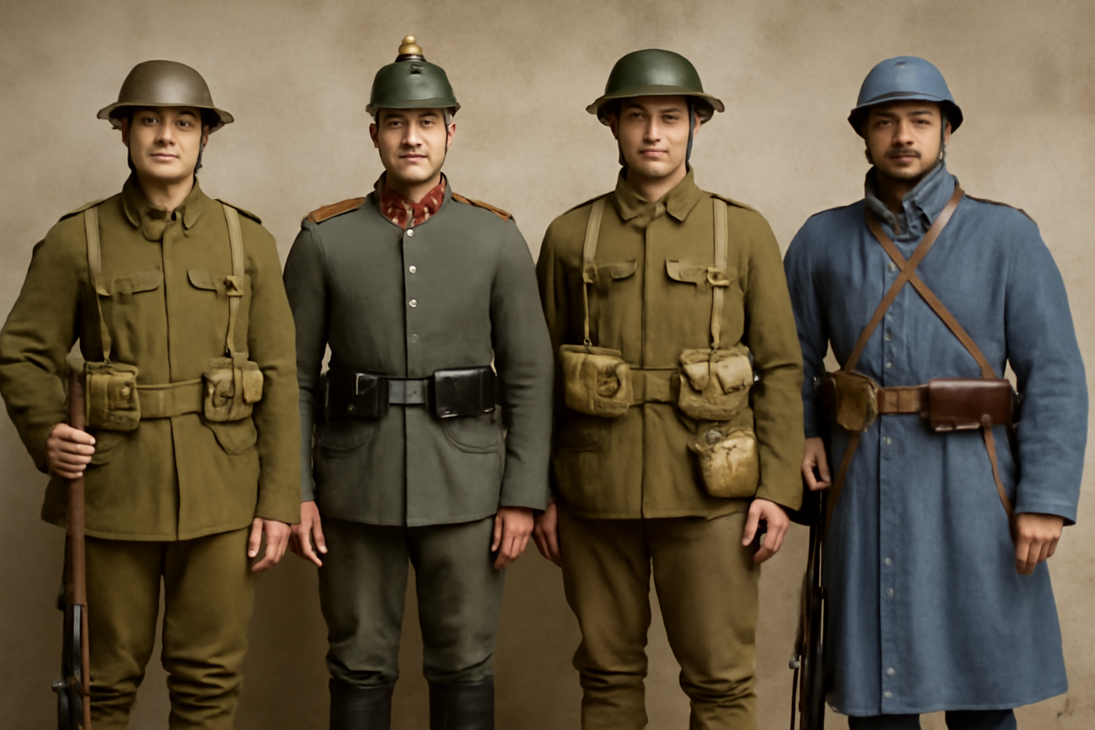 ww1 british uniform reproduction.