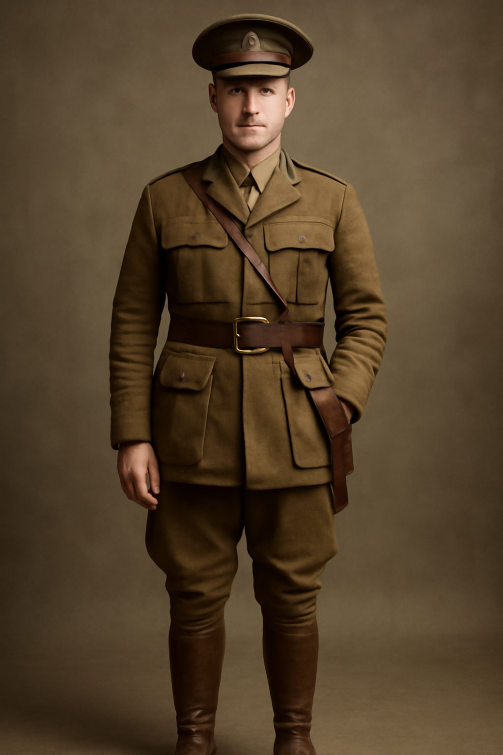ww1 british officer uniform.